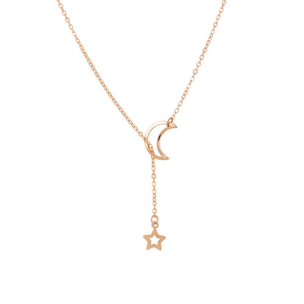 LAST - Moon & Star Necklace - Picture 3 of 5